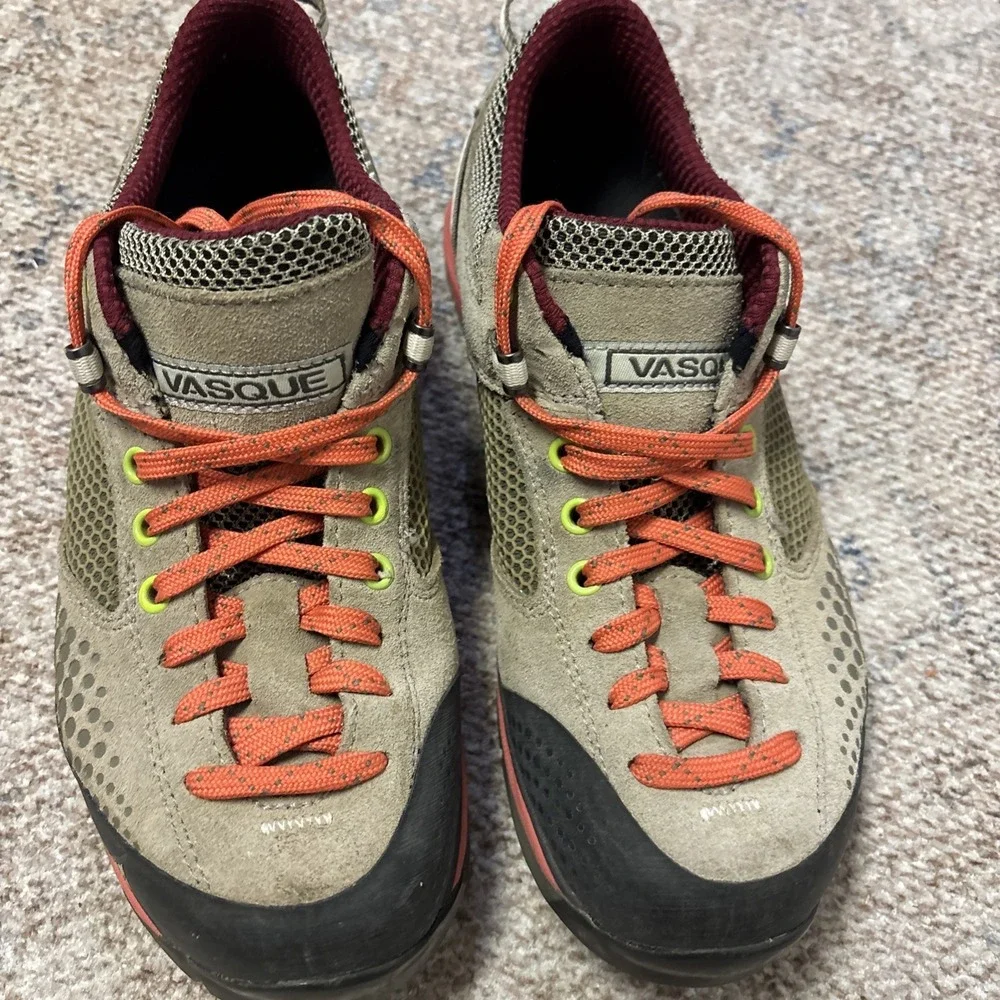 Vasque Brown Coral‎ Grand Traverse Athletic Hiking Shoes Women's Size 7.5 M